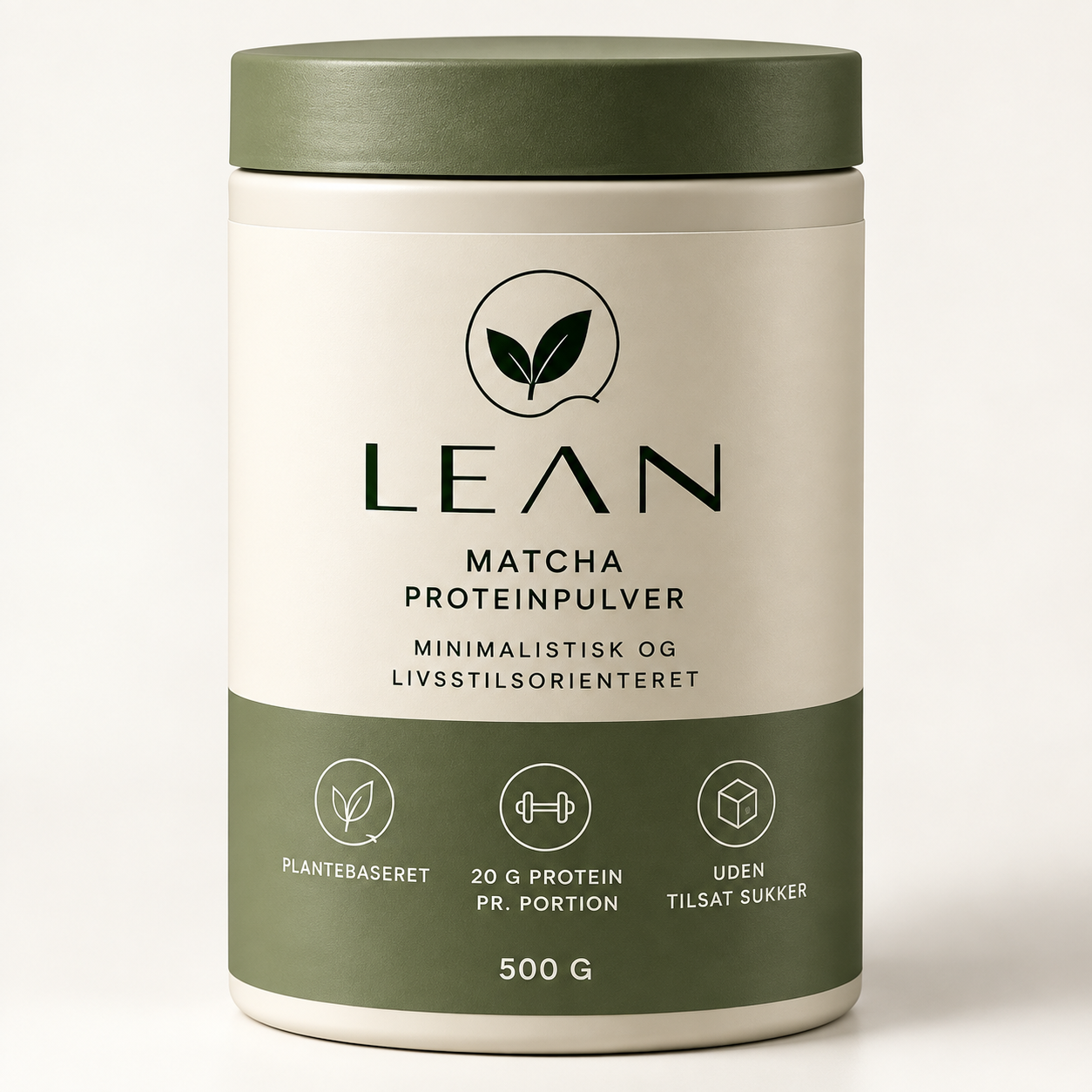 LEAN Matcha protein pulver