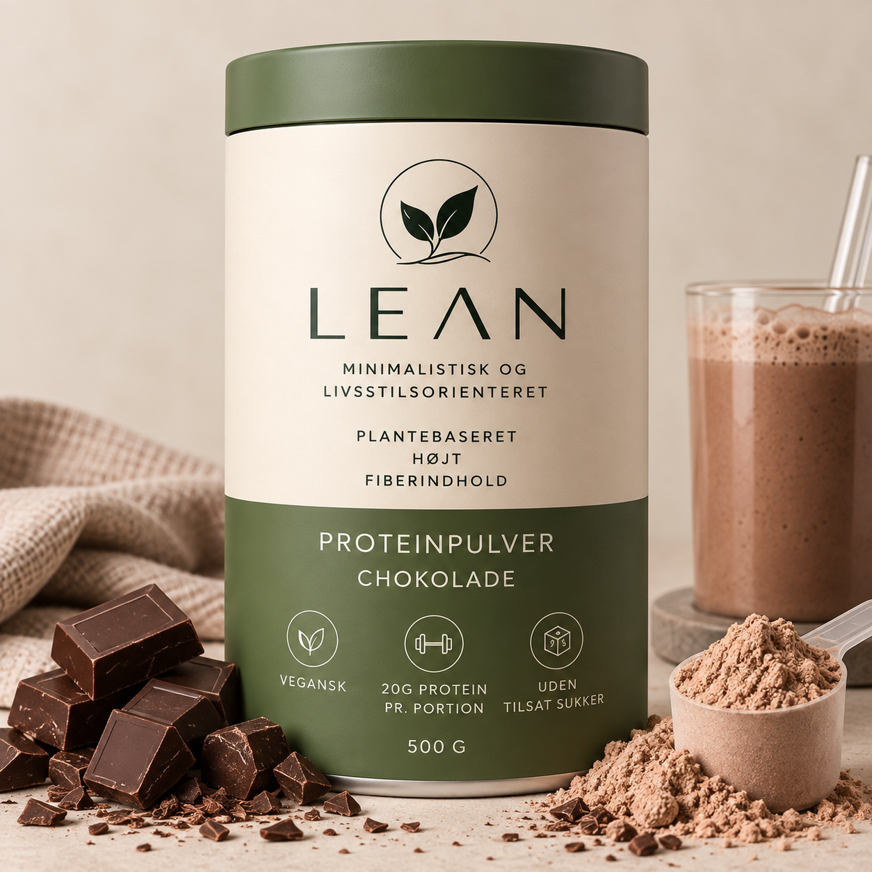 LEAN Plant Protein – Chokolade