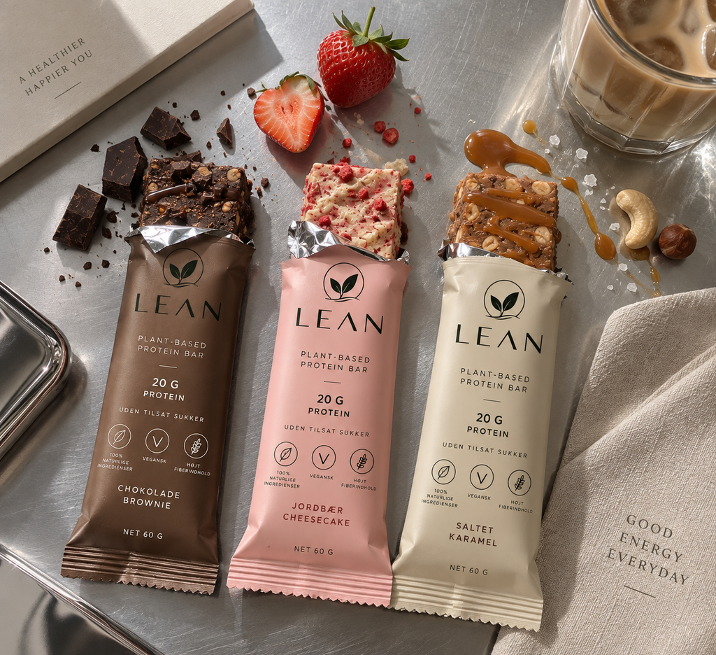LEAN Proteinbar - Jordbær og Cheesecake