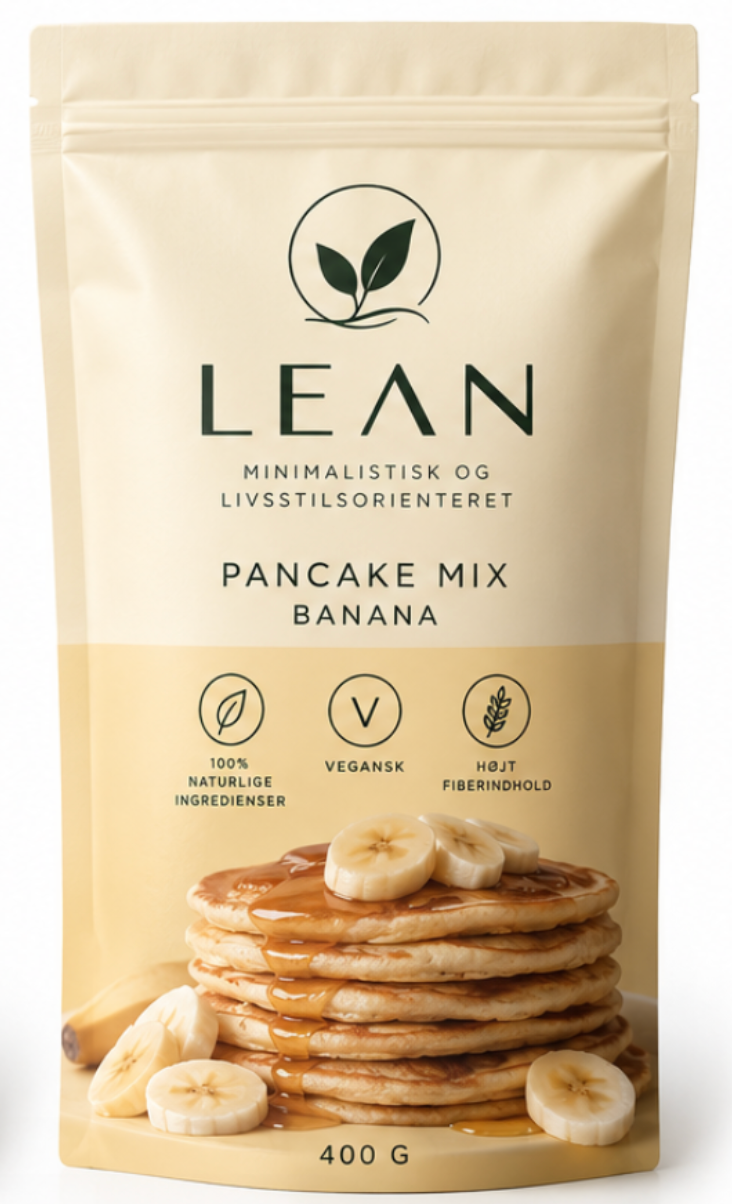 LEAN Pandekagemix - Banan