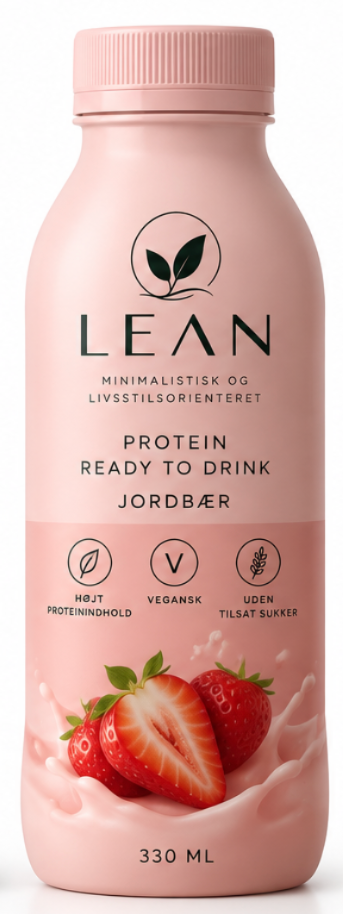 LEAN Proteindrink - Jordbær